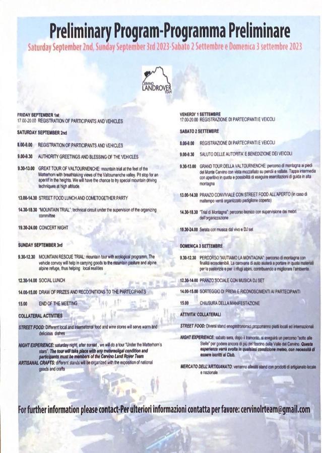 Giomein , Appartamento Ski In Ski Out ,Cir 0281 Breuil-Cervinia Exterior photo